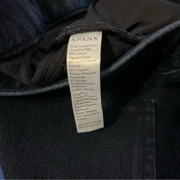 Spanx Jean-ish EUC Navy Blue Size M - Picture 5 of 7